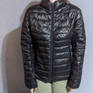 Nuage Sport Lightweight Down Puffer Jacket – Black – Women’s M – NWT